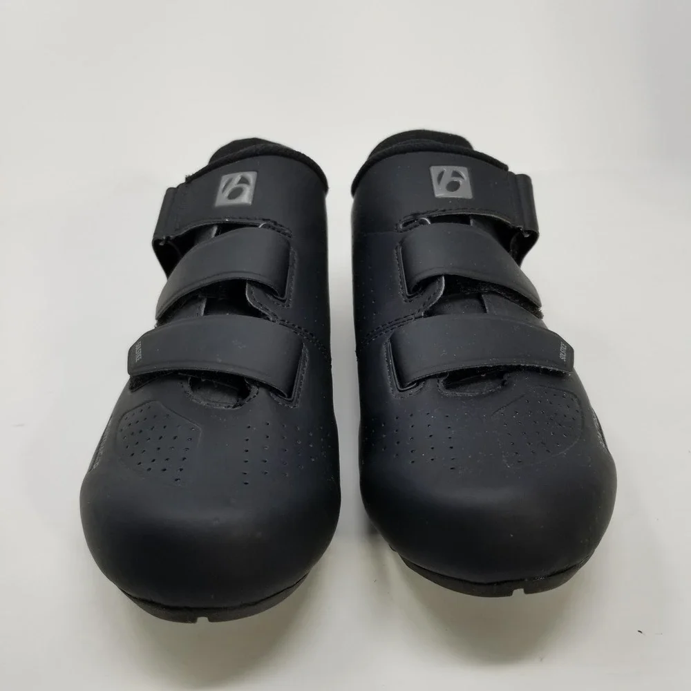 Bontrager Solstice Road Cycling Shoes Mens 12 EU 45 Black Easy-off - Picture 2 of 16